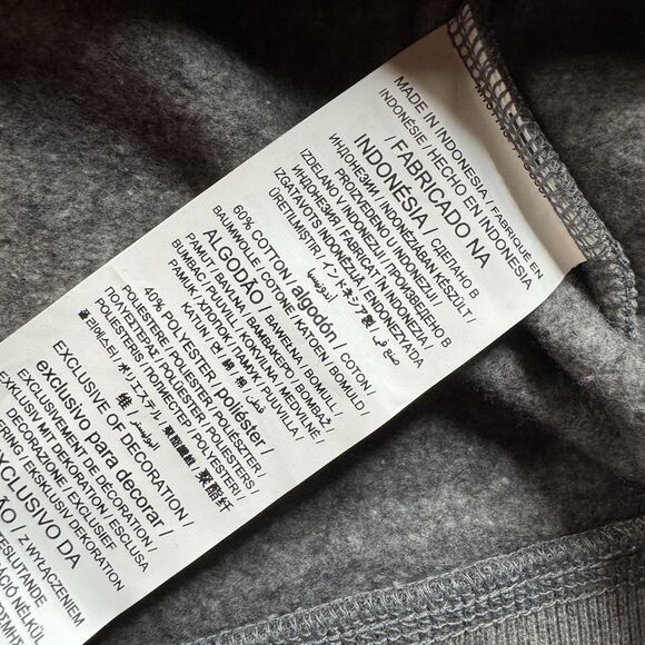 Green Bay Packers Fleece Hoodie Men’s XL Gray Spellout Logo NFL Team Apparel New - Picture 6 of 10